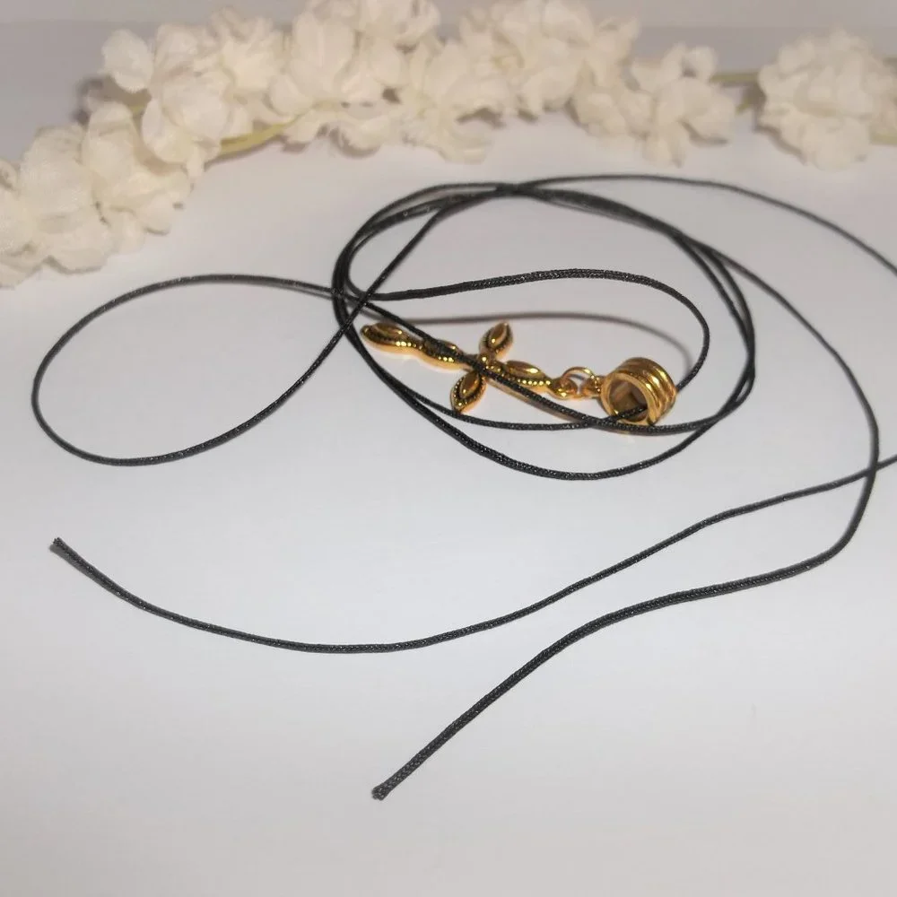 Cross Necklace, Gold Cross Necklace, Necklace Gold Necklace Unisex Necklace 7374